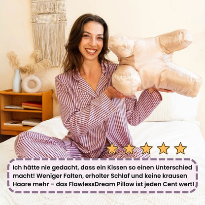 FlawlessDream Pillow – Das Kissen gegen Falten, Haarbruch und Nackenschmerzen