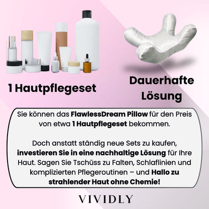 FlawlessDream Pillow – Das Kissen gegen Falten, Haarbruch und Nackenschmerzen